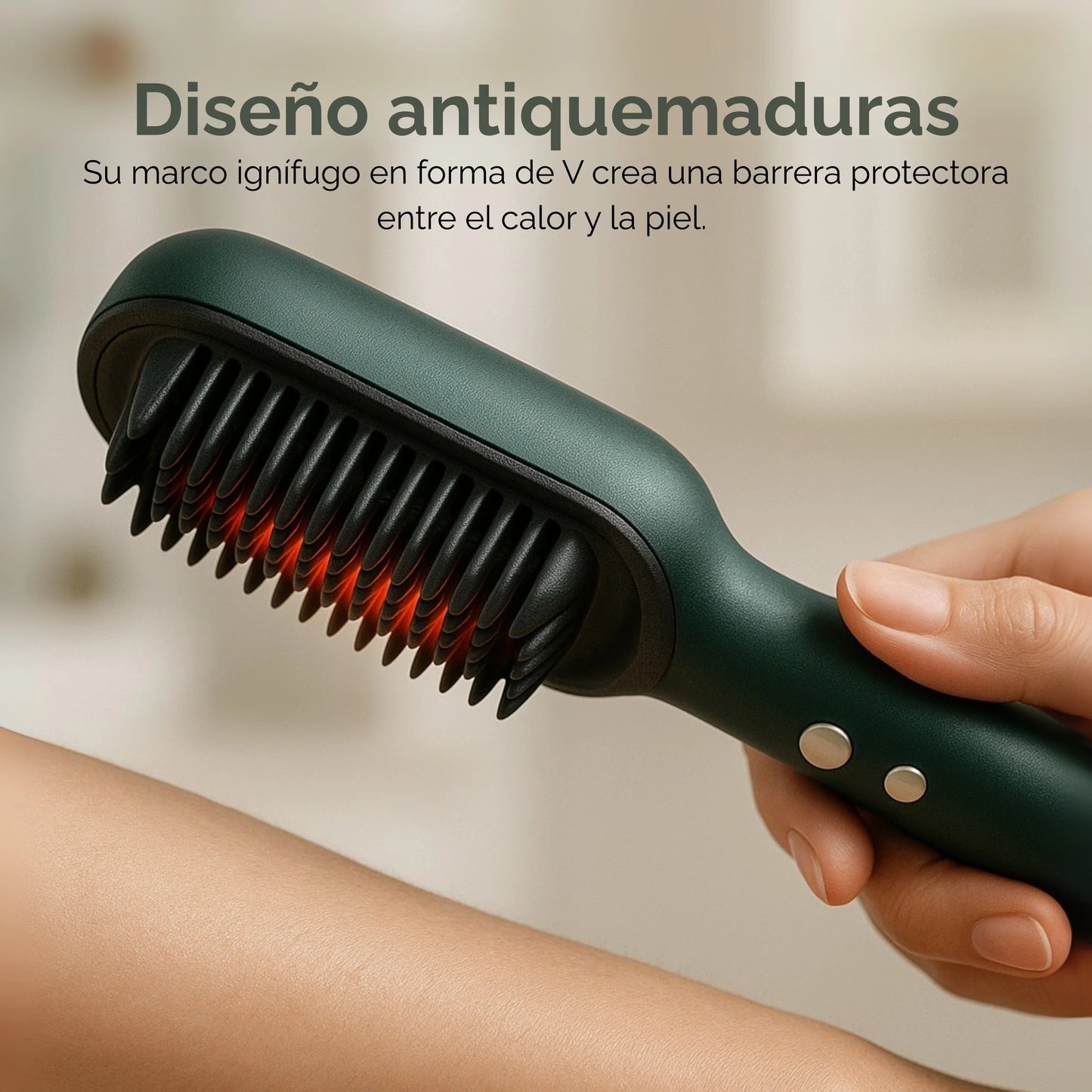 Shinny® | Cepillo Alisador Profesional + Reparación Capilar Maca & Colágeno