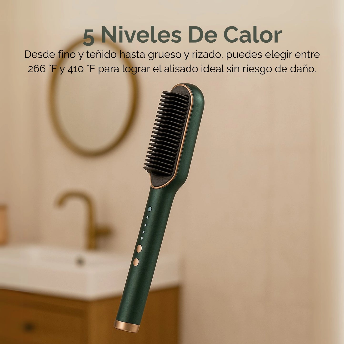 Shinny® | Cepillo Alisador Profesional + Reparación Capilar Maca & Colágeno